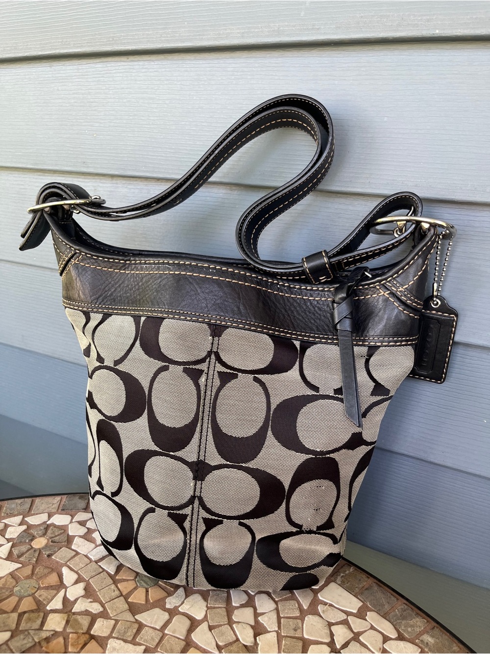 Coach SoHo Signature Canvas Shoulder Bag